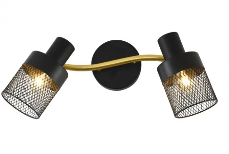 Спот МС-DA5996/2 GD+BK Мелодия Света  000061371