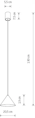 Подвесной светильник Nowodvorski Zenith S 7997 (220V, на проводе)
