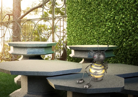 Газонная световая фигура Globo Пчела 33407