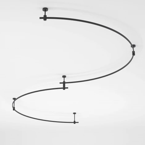 Шинопровод Round Elektrostandard Esthetic Magnetic 85218/00 (черный) (24V)