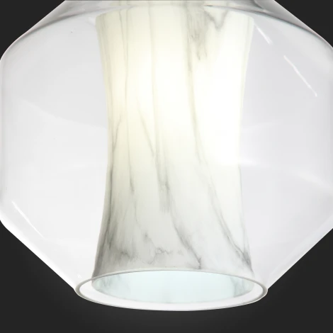 Подвесной светильник ST Luce Marmo SL1169.113.01 (220V, на проводе, шар)