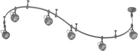 Трековая система в сборе Odeon Light Graffito 3803/6TR
