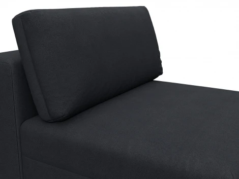 Модуль диван Лига-060 НПБ (ЛДСП,Брус,Фанера,Замша/Темно-серый) Лига Диванов 129540