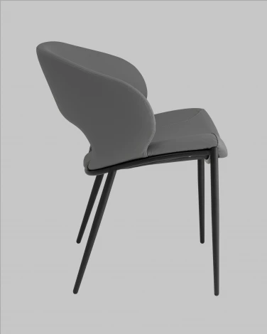 Стул Вивьен экокожа серый Stool Group УТ000042355