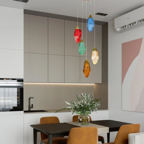 Подвесной светильник светодиодный Modelux MODESTYLE MS.89123.5 BS