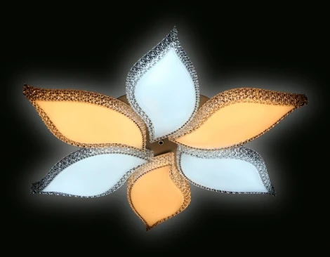 Потолочная люстра Ambrella Orbital Klassika FK212/6 WH 108W D700