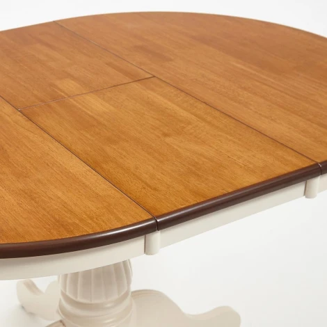 Стол NAVARRESE (mod. E-R36R+12AV NMO-2B) rustic oak (дуб) (дерево гевея/мдф)