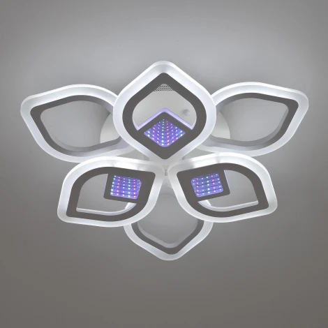 Потолочная люстра светодиодная на штанге с пультом с регулировкой цветовой температуры LED4U LED4U 2721-6