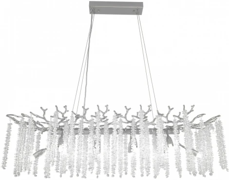 Подвесная люстра хрустальная Arte Milano Milano-2 23210.1000.10.E14.A CR (220V, на тросе)