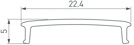 Экран WALL-2575-2000 Opal (Arlight, Пластик) 052333