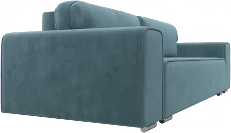 Диван прямой Лига-029 (Бирюзовый/Велюр) Лига Диванов арт.121010