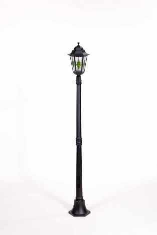Наземный фонарь Oasis Light PETERSBURG lead GLASS 79808lg Bl