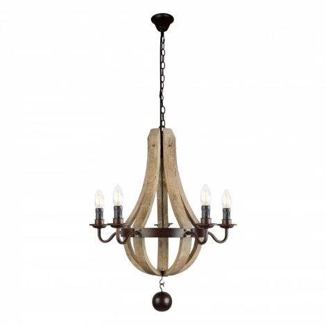 Подвесная люстра iLamp Epoca Loft6183-5B