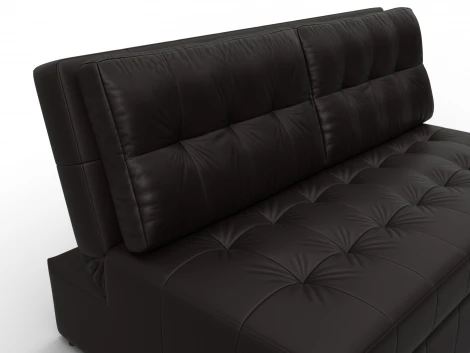 Диван прямой Лига-107 (140) (ЛДСП,Брус,Фанера,Экокожа/Коричневый) Лига Диванов 134924