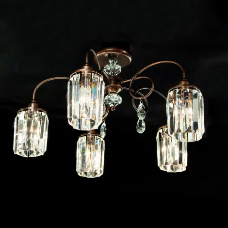 Потолочная люстра Citilux Синди CL330153 (220V, хрусталь)