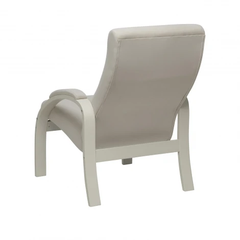 Кресло Leset Лион 4687206966659 Фанера,Береза,Шпон, Велюр, Бежевый, Слоновая кость