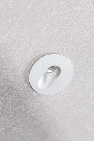 Подсветка для лестниц и ступеней встраиваемая DesignLed FLOOR R GW-R612-3-SL-NW (220V, круглые)