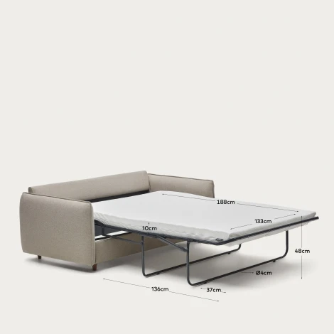 Диван La Forma (ex Julia Grup) Carlota (Бежевый)