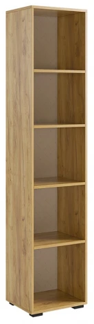 Бери Шкаф однодверный, цвет дуб крафт золотой/графит Mebelson (арт.MPR-023.2564)