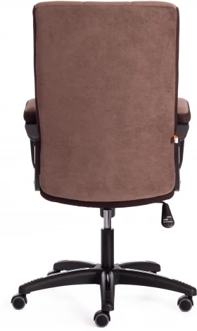 Компьютерное кресло игровое Tetchair TRENDY (Флок,Ткань/Коричневый)