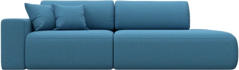 Диван прямой Лига-036 НПБ Модерн подлокотник слева Лига Диванов (Рогожка) арт.124765L