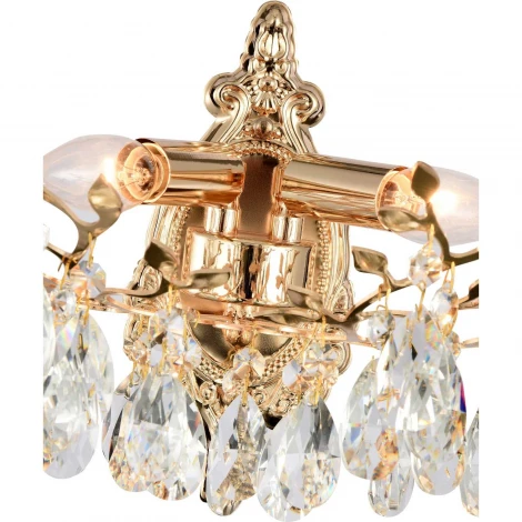 Настенный светильник Stilfort Sofia 1031/03/02W (220V, хрусталь, подвески, листья)