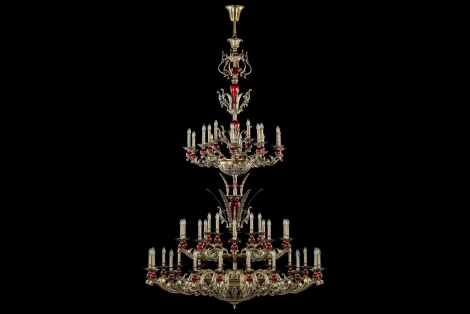 Подвесная люстра Dio D'Arte Grande E 1.1.50 A (220V, подсвечник, свеча)