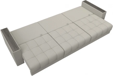 Диван прямой с декором Лига-049 НПБ Лонг Лига Диванов (Рогожка) арт.128416