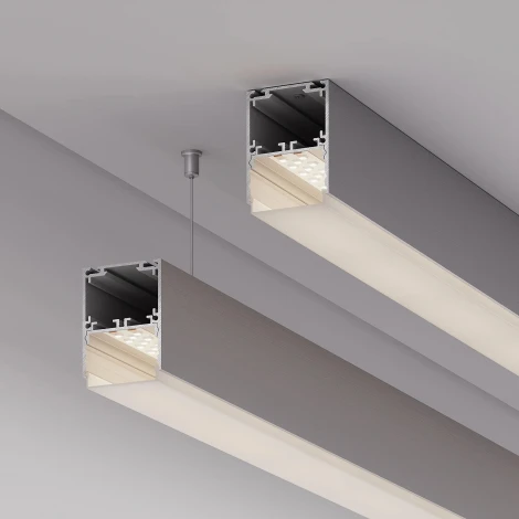 Профиль SL-LINE-4050-3L-2000 ANOD (Arlight, Алюминий) 044666