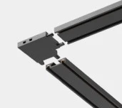 Соединитель угловой для накладного шинопровода Italline IT09-9029 black