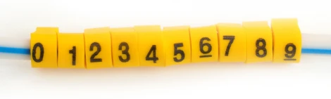 Набор кабель-маркеров "0-9" для провода сеч. до 4мм2 10 отрез. по 30 шт. Stekker 49392