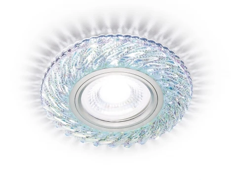 Встраиваемый точечный светильник Ambrella Compo Spot S295 PR/WH (220V, круглые)