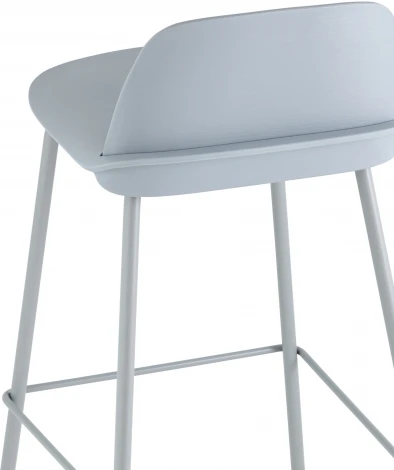 Стул полубарный Stool Group Mist серо-голубой УТ000036890