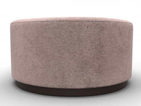 Пуф 005 (ДСП/Пластик/Велюр/Бежевый) Лига Диванов 132368