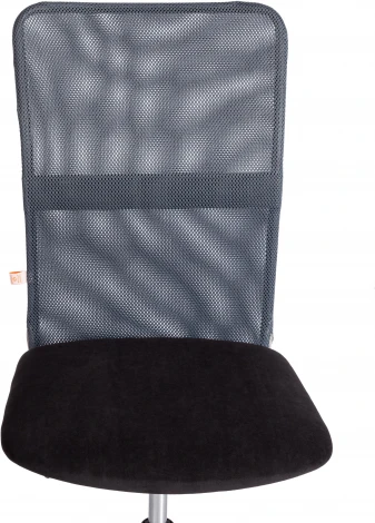 Компьютерное кресло игровое Tetchair START (Флок,Ткань/Черный,Серый) 20603