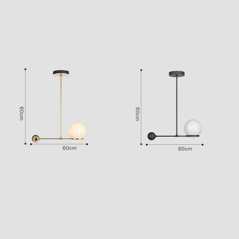 Подвесной светильник ImperiumLoft Balance01 (140546-26) (220V, шар)