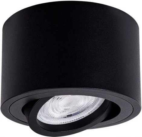 Накладной светильник Arte Lamp Unito A2260PL-1BK (LED, 220V, круглые)