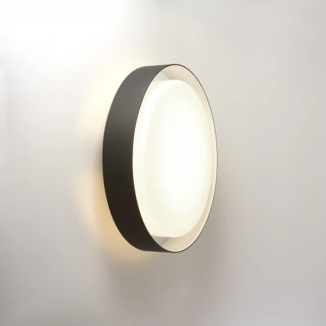 Настенно-потолочный светильник Plaff-on! 50 LED IP54 DALI-2 черный Marset A628-058 (097743)