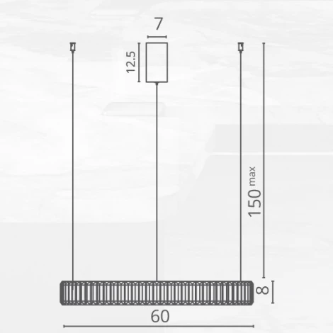 Подвесной светильник Divinare Renata 1135/02 SP-36