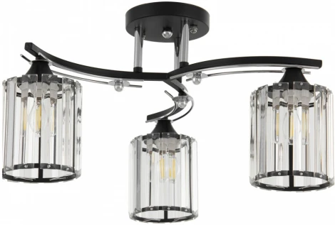 Потолочная люстра на штанге Arte Milano AMALFI 327103/3 BK+CR (220V)