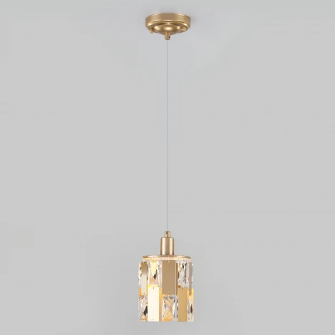 Подвесной светильник Eurosvet Scoppio 50101/1 перламутровое золото