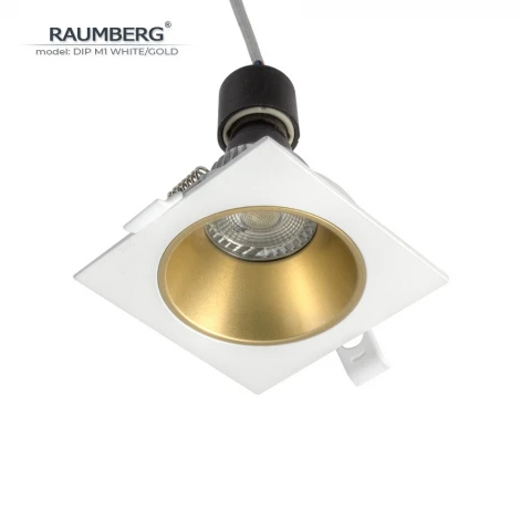 Встраиваемый светильник Raumberg DIP M1 White/Gold