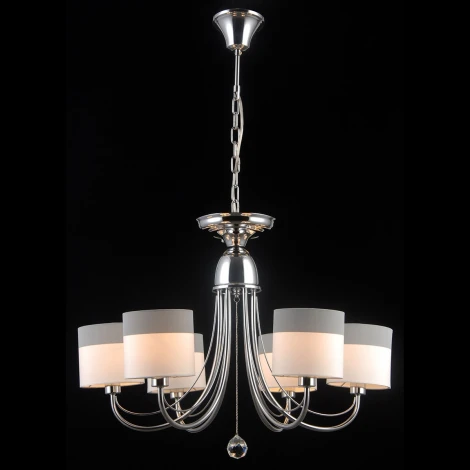 Подвесная люстра Natali Kovaltseva Olbia 75086/6C CHROME