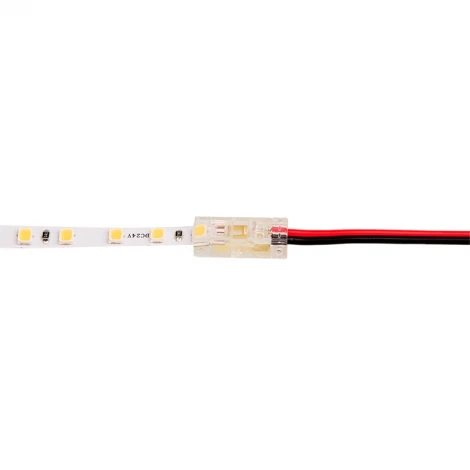 Коннектор Wolta WLS-2PIN-5MM-MONO-1 выводной для одноцветной SMD ленты шириной 5мм