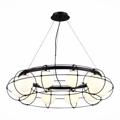 Подвесная люстра Beata SL1189.403.10 ST Luce (220V, на тросе, шарики)