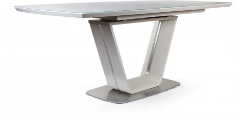 Стол Monroe (150+50 см) матовое закаленное стекло капучино Top Concept 2000000001128