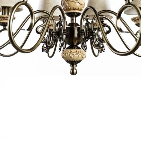 Подвесная люстра Arte Lamp Ivory A9070LM-8AB