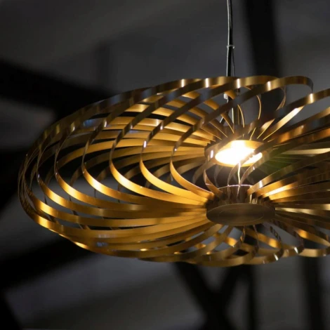 Подвесная люстра Favourite Spring 4679-1P (LED, 220V, на тросе, круглые)