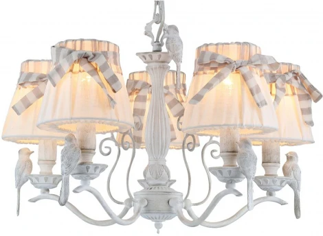 Подвесная люстра Maytoni Bird ARM013-05-W