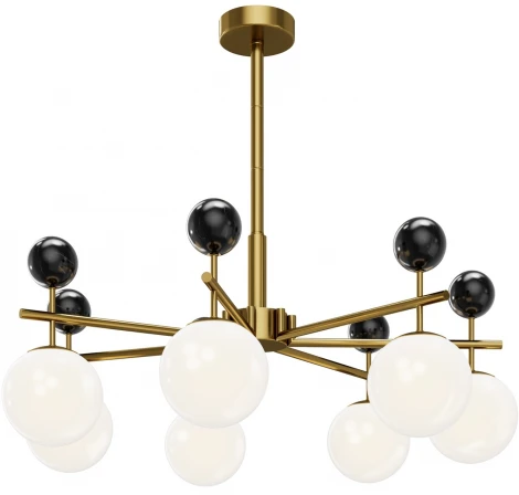 Потолочная люстра на штанге Maytoni Museo MOD436PL-07BS